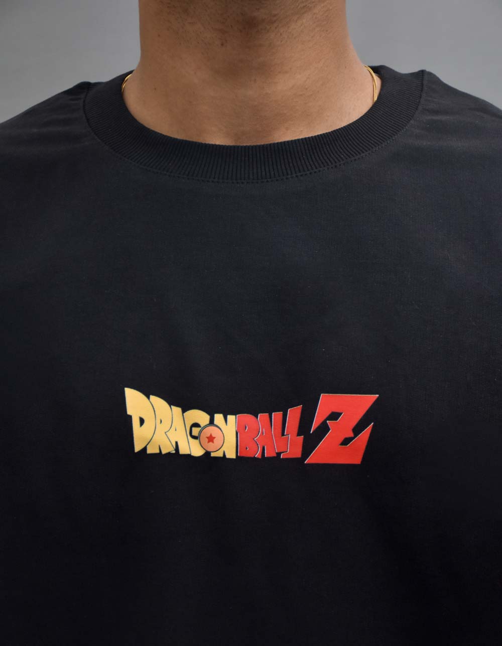 Dragon Ball Z Black Oversized T-shirt