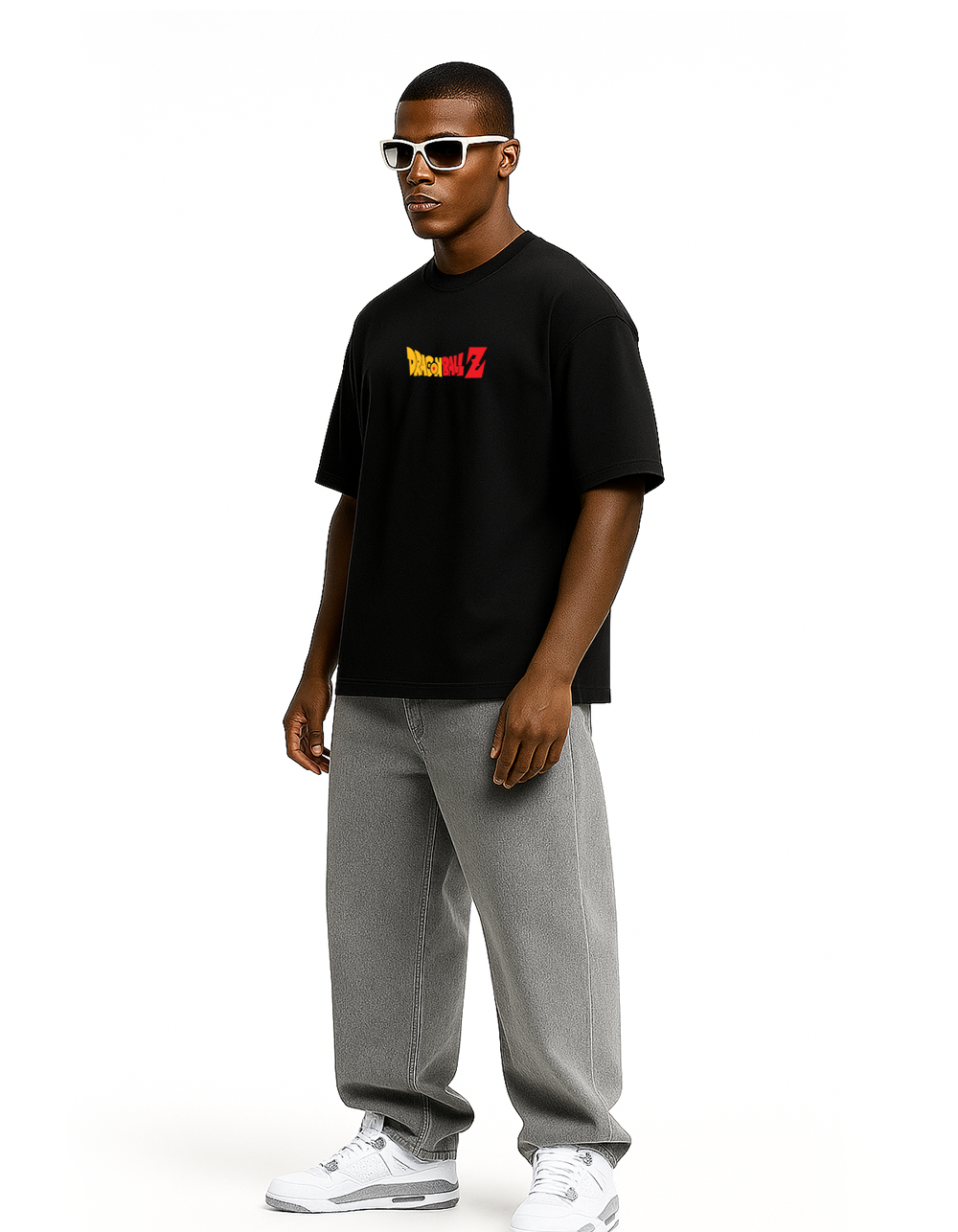 Dragon Ball Z Black Oversized T-shirt