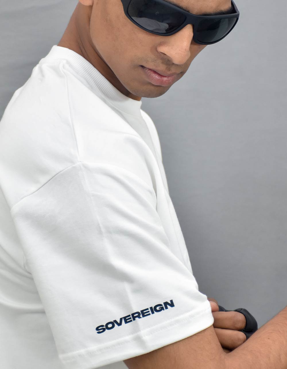 F1 Checo Perez White Oversized T-shirt