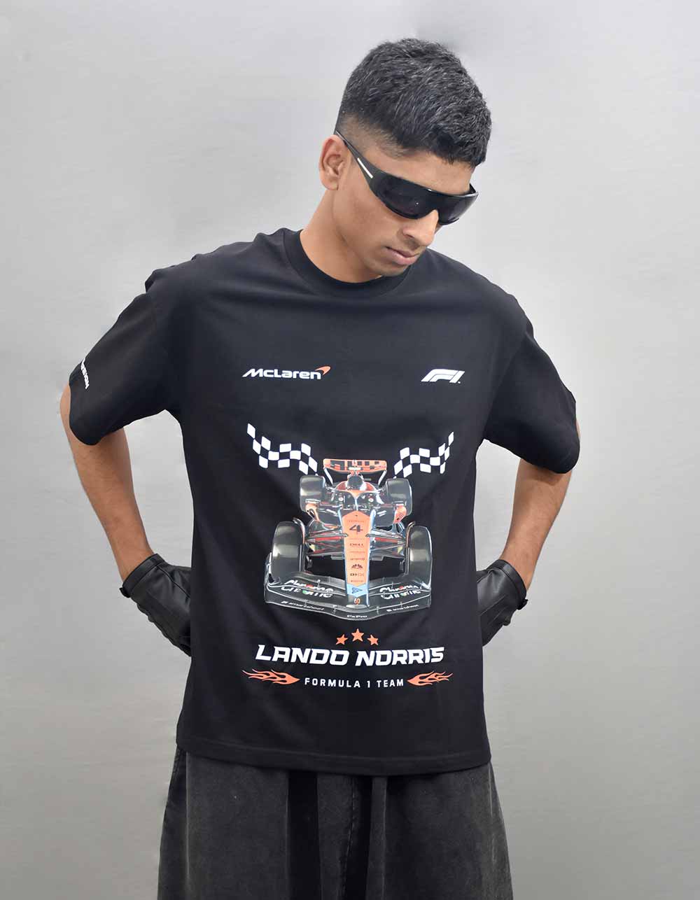 McLaren F1 Black Oversized T-shirt