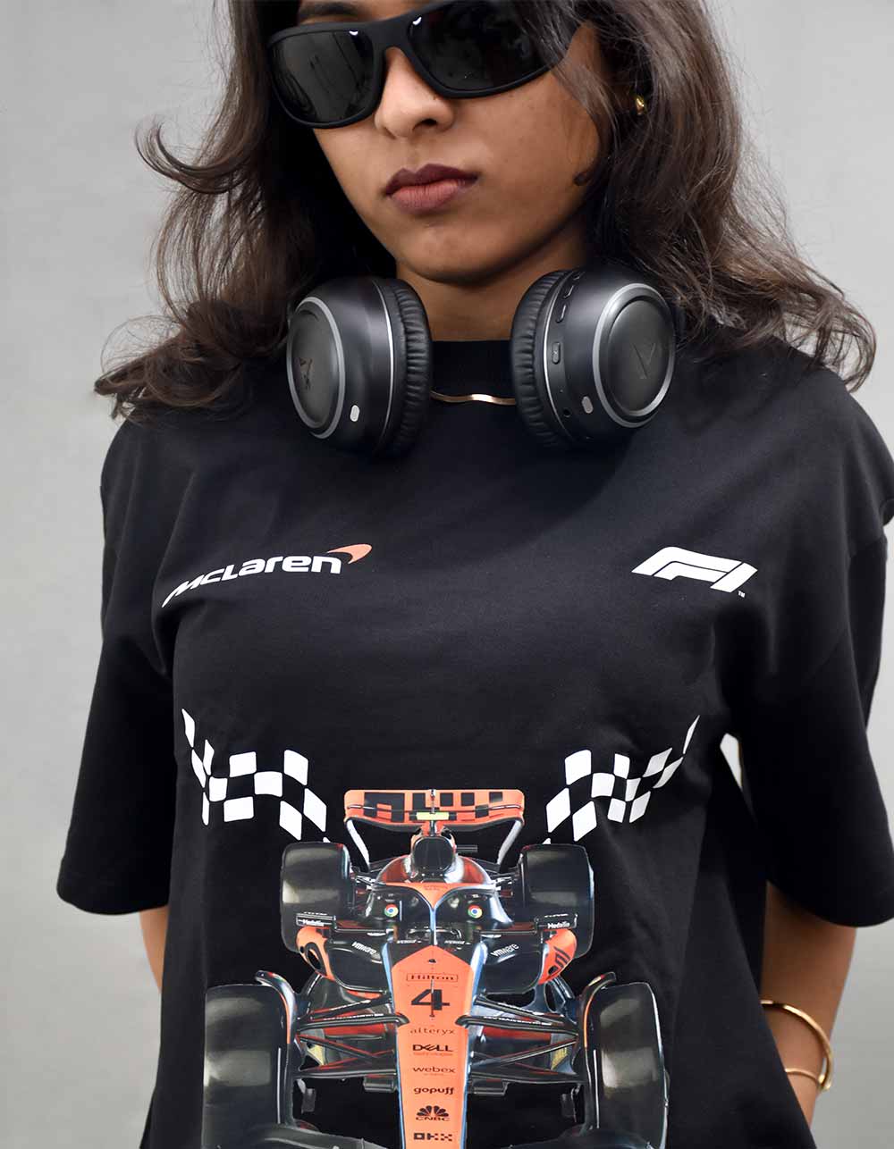 McLaren F1 Black Oversized T-shirt