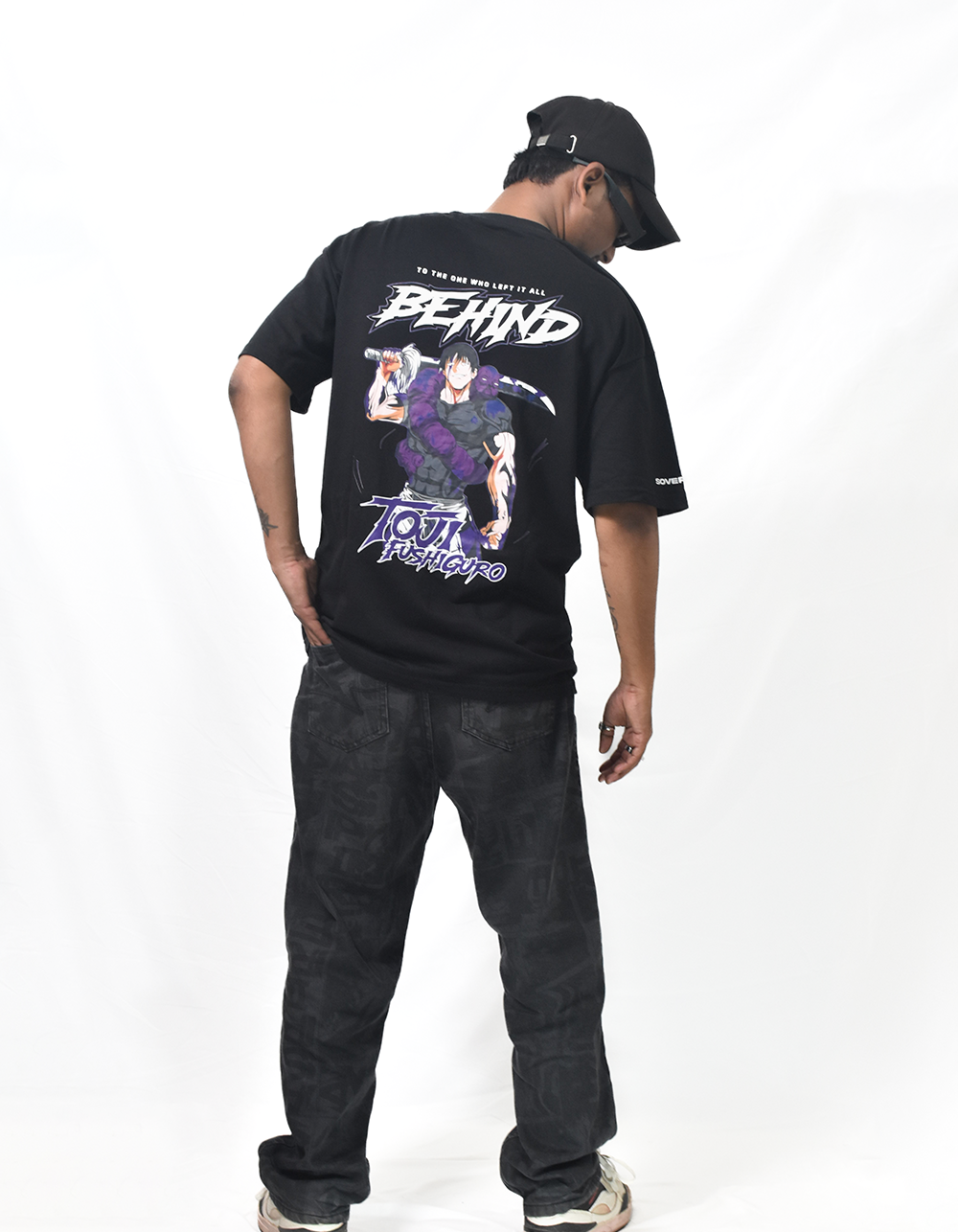 Toji Fushiguro Black Oversized T-shirt