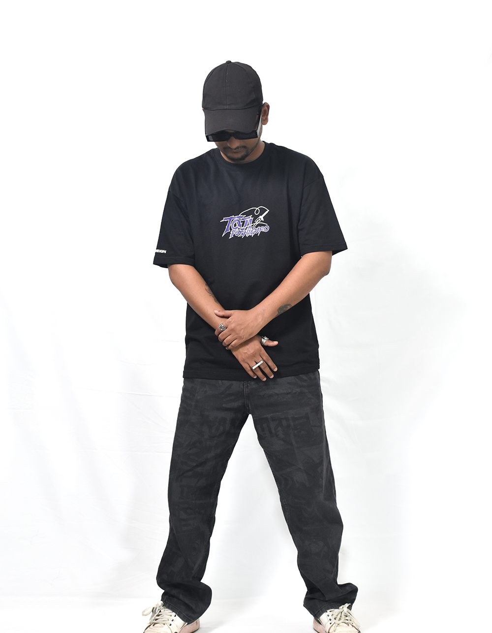Toji Fushiguro Black Oversized T-shirt